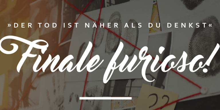 Der Tod ist näher als du denkst