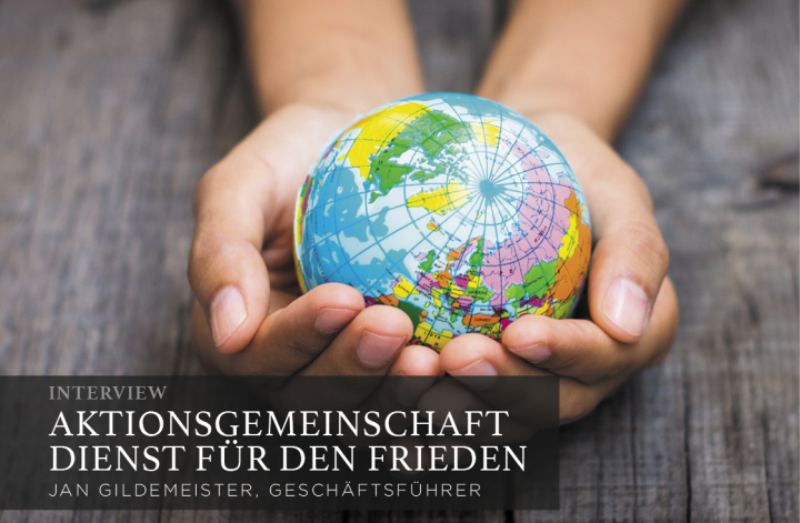 Interview mit Aktionsgemeinschaft Dienst für den Frieden (AGDF) Sucy Pretsch