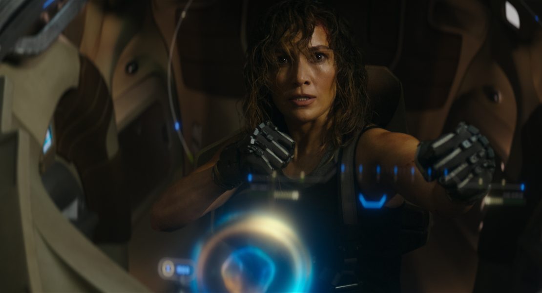 Atlas. Jennifer Lopez as Atlas Shepherd. Cr. Courtesy of Netflix ©2024.