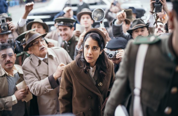 El Lugar De La Otra. Elisa Zulueta as Mercedes in El Lugar De La Otra. Cr. Diego Araya Corvalán /Netflix ©2024