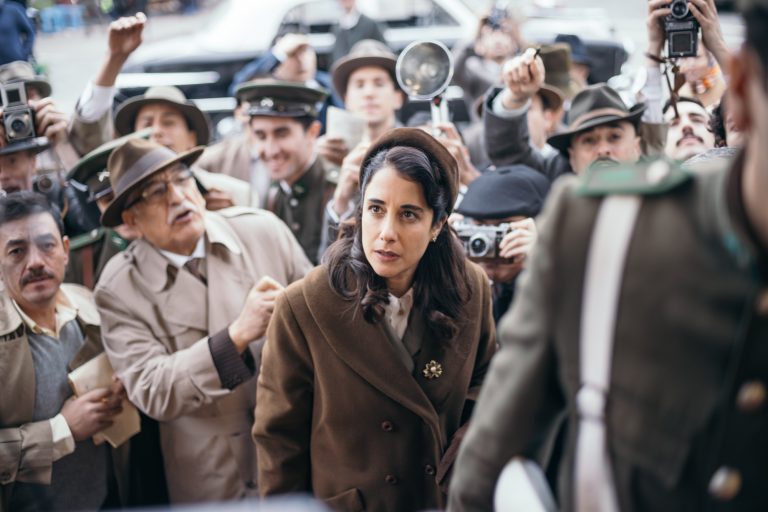 El Lugar De La Otra. Elisa Zulueta as Mercedes in El Lugar De La Otra. Cr. Diego Araya Corvalán /Netflix ©2024
