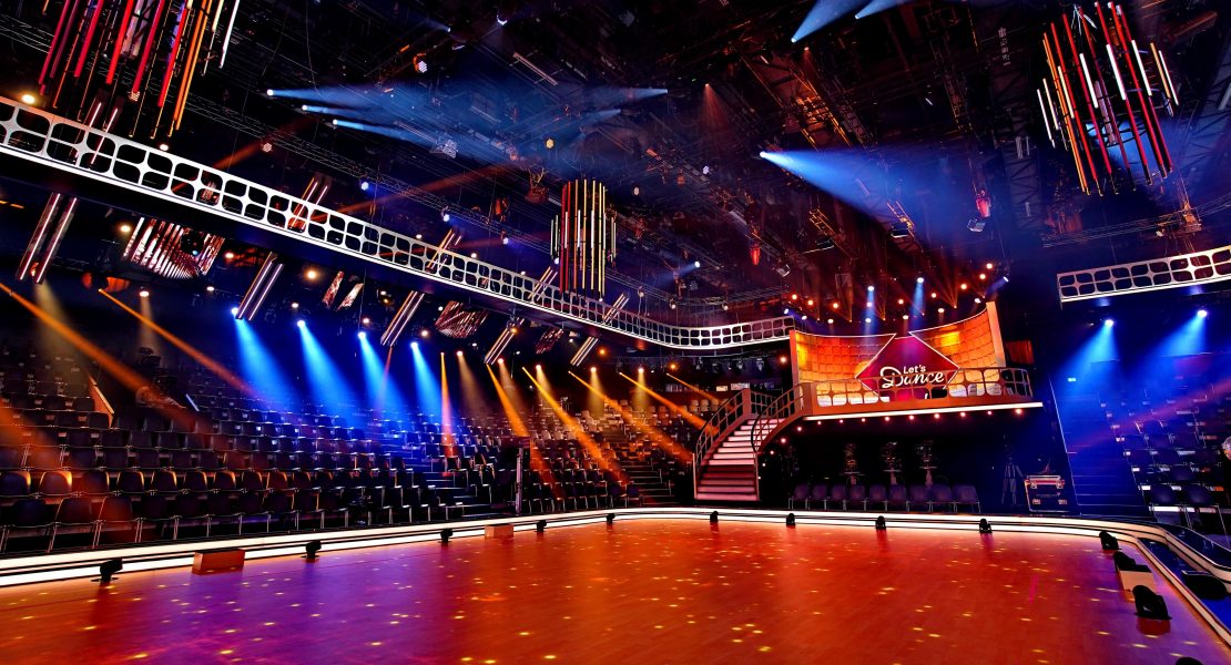 Das "Let's Dance" Studio. +++ Die Verwendung des sendungsbezogenen Materials ist nur mit dem Hinweis und Verlinkung auf RTL+ gestattet. +++