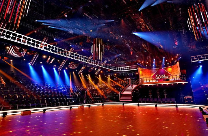 Das "Let's Dance" Studio. +++ Die Verwendung des sendungsbezogenen Materials ist nur mit dem Hinweis und Verlinkung auf RTL+ gestattet. +++