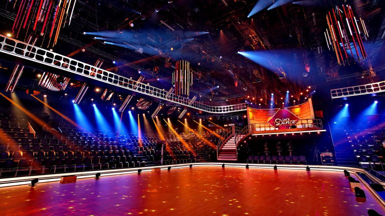 Das "Let's Dance" Studio. +++ Die Verwendung des sendungsbezogenen Materials ist nur mit dem Hinweis und Verlinkung auf RTL+ gestattet. +++