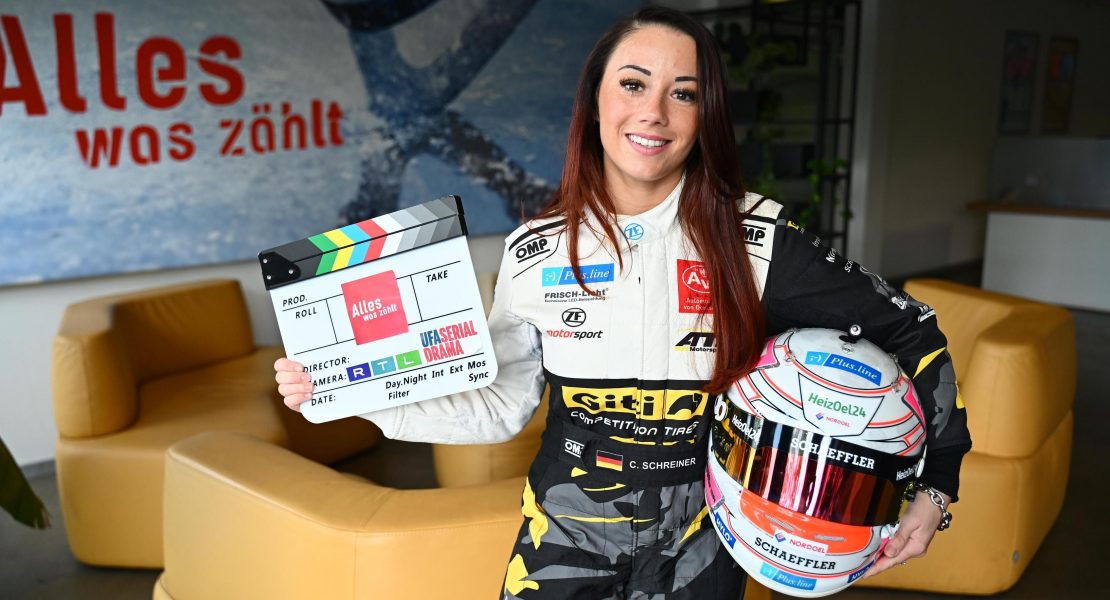 Rennfahrerin mit Gastrolle bei »Alles was zählt«