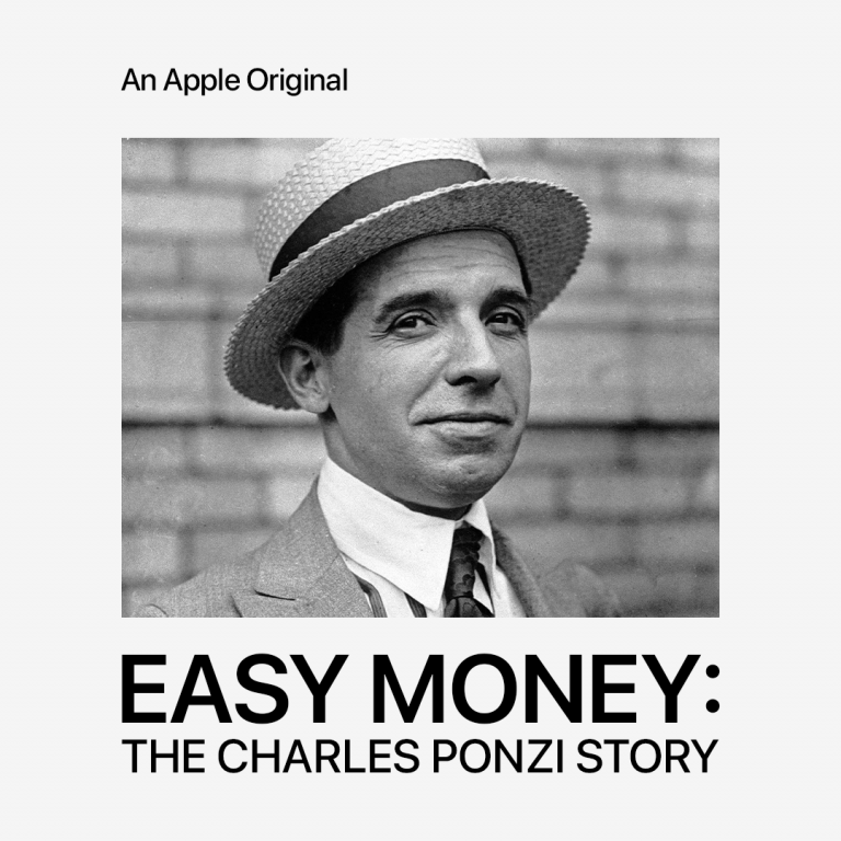 Apple-Podcast über Charles Ponzi