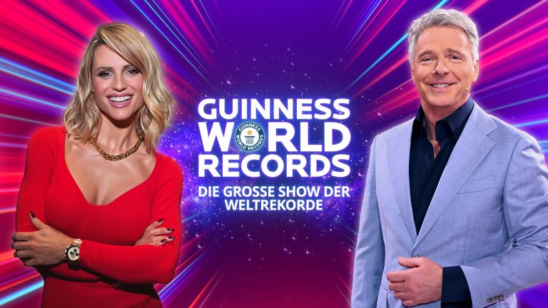 Michelle Hunziker und Jörg Pilawa jagen in SAT. 1 »Guinness World Records«