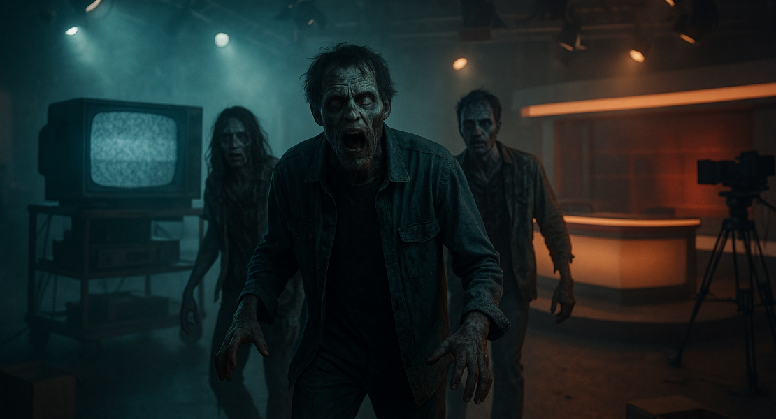 Sucy Pretsch veröffentlicht »Die letzte Show« Sucy Pretsch feiert mit ihrem Debütroman „Die letzte Show“ einen eindrucksvollen Einstieg ins Horror-Genre. Die Geschichte entführt uns in eine dystopische Zukunft, in der die Schweiz zur isolierten Zombie-Zone geworden ist. Im Mittelpunkt steht Randy Rivers, ein gescheiterter Late-Night-Moderator, der alles aufs Spiel setzt und einen Zombie in seine Show einlädt – ein riskanter Schachzug, der ihn in die gefährlich verseuchten Straßen Zürichs führt. Mit fesselnder Spannung, unerwarteten Wendungen und tiefen Einblicken in das, was es bedeutet, menschlich zu sein, wird „Die letzte Show“ zu einem must-read für Horror-Fans. Das Buch kombiniert packende Action mit einer berührenden Geschichte – ein Albtraum, der unter die Haut geht. HIER klicken, um den Horrorroman bei Amazon zu kaufen. » ZU »Sucy Pretsch präsentiert Debütroman »Die letzte Show« » Rezension zu Dr. Mark Beneckes »Aus der Dunkelkammer des Bösen« » »Leichen pflastern seinen Weg« – Rezension zu Adrian Langenscheids neuem Buch » ZU »Booster für Podcasts & True Crime – Teil 1