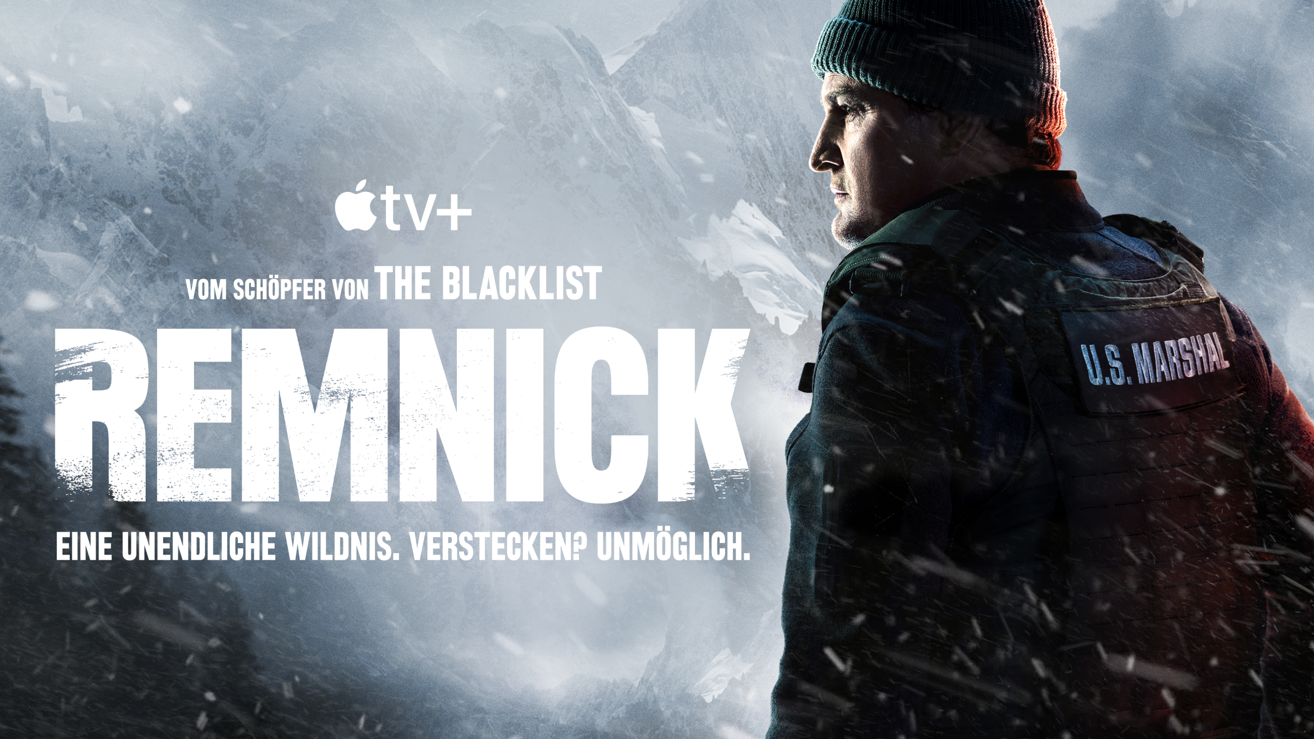 Remnick, Apple TV+, Thriller, Serie, Alaska, U.S. Marshal, Jason Clarke, Gefangenentransport, Wilder Westen, dunkle Geheimnisse, Überlebenskampf, Action, Spannung, Flucht, Geheimdienste, Abenteuer, neue Serie, Naturkulisse, Survival, Drama, Streaming, Serienstart, Must-watch, Nervenkitzel, Serien-Highlight