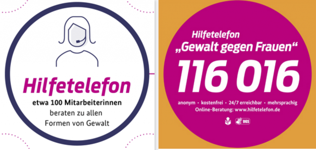 Hilfetelefon für Frauen Häusliche Gewalt 116 016