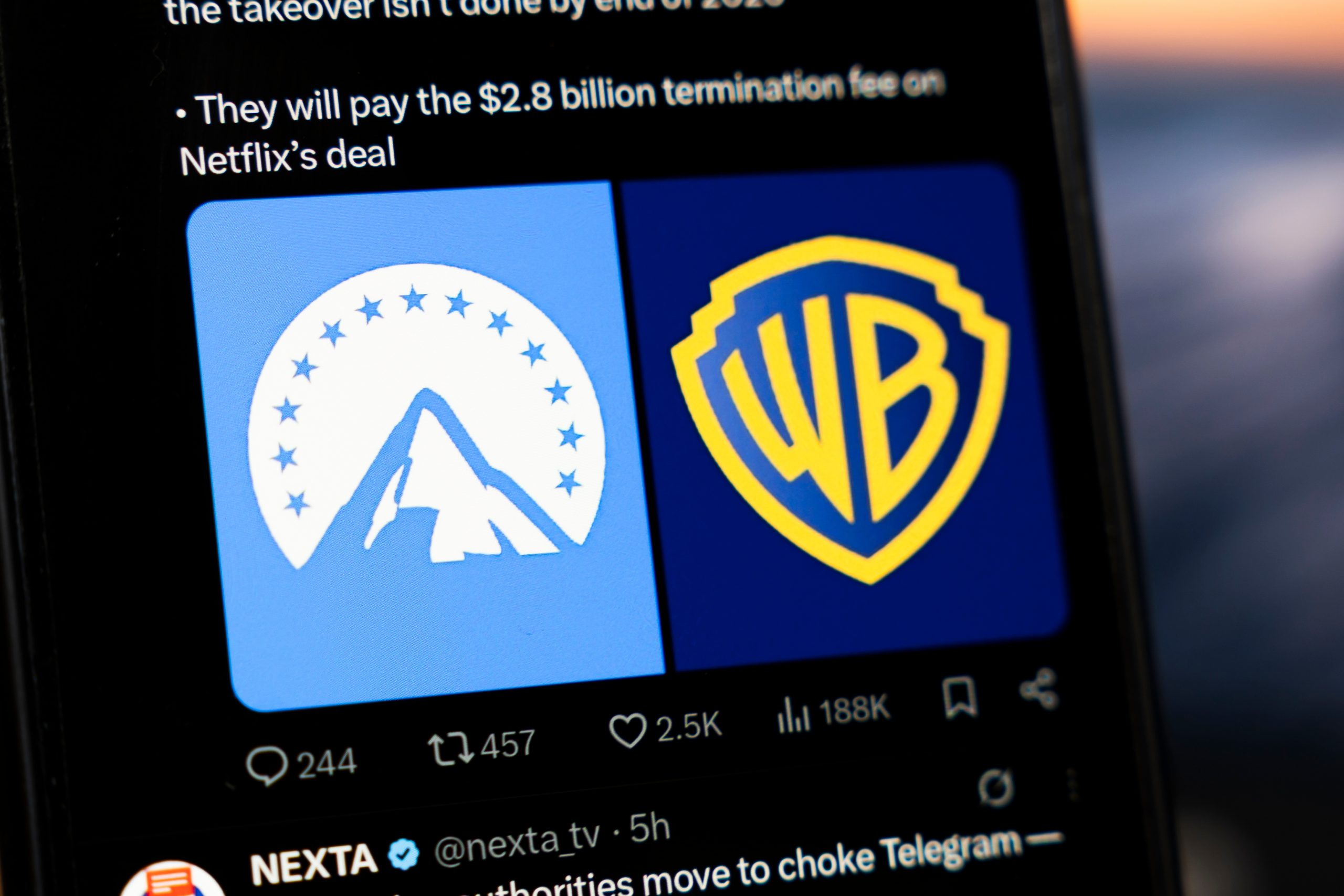 Netflix steigt aus – Paramount greift nach dem Hollywood-Thron
