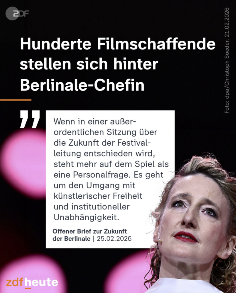 Berlinale Beben: Fliegt die Chefin nach dem Polit-Skandal jetzt raus?