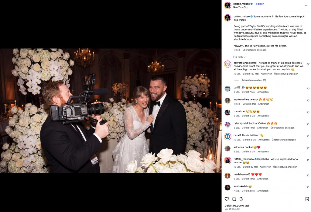 +++ Ausladung von Blake Lively, Chaos-Styling und strenge NDAs sorgen für Zoff hinter den Kulissen +++ Tom Brady, Hugh Grant & Co. verlassen Taylors Mega-Hochzeit überraschend früh +++