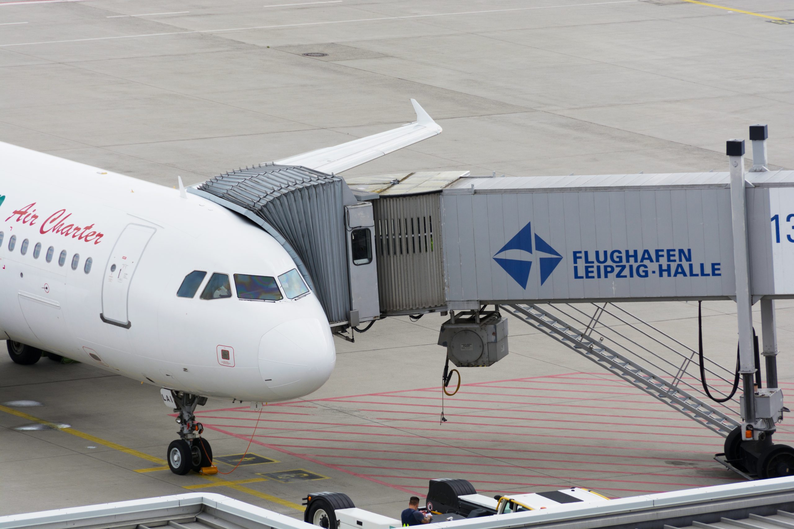 Flughafen Leipzig/Halle nach dem Fund mehrerer verdächtiger Drohnen