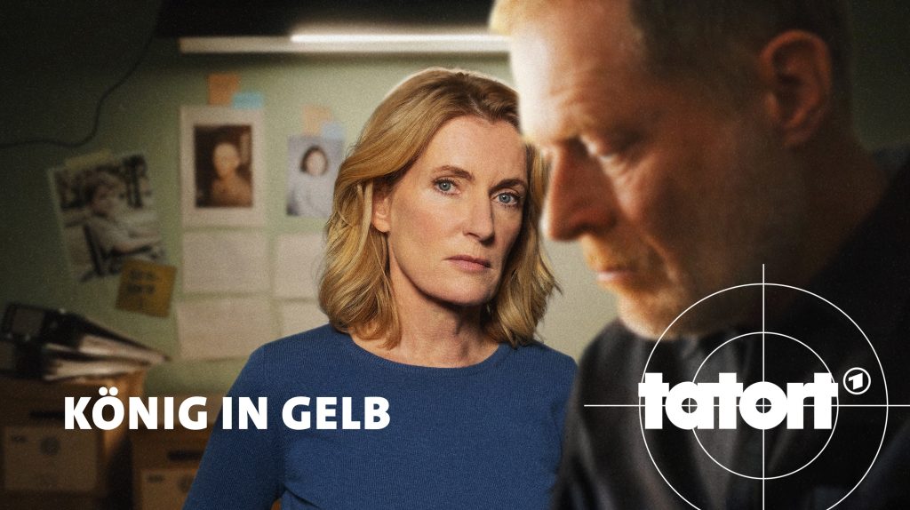 Charlotte Lindholm und Kommissar Matthias Vogel im Tatort König in Gelb