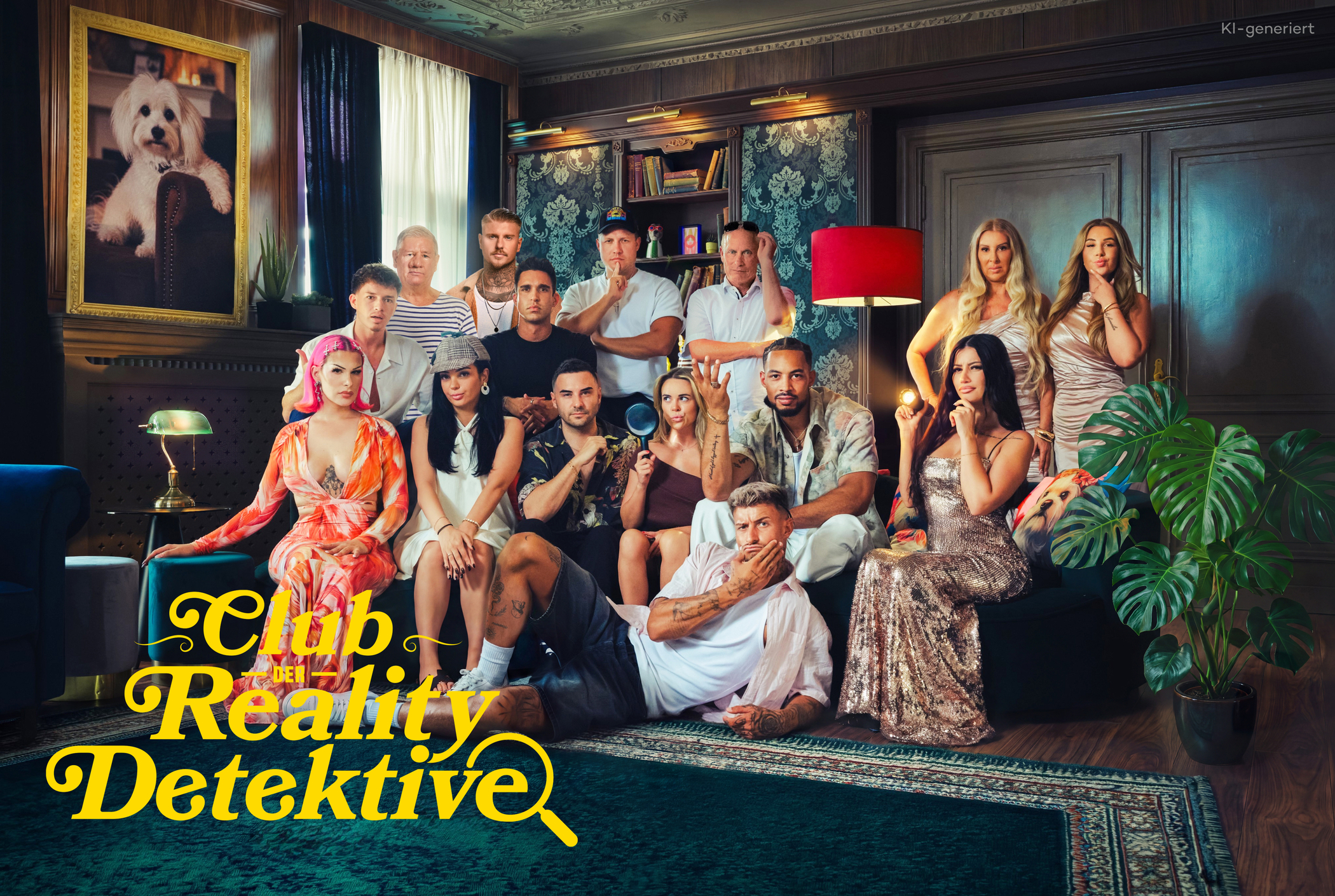 Dilara Kruse, Jürgen Trovato, Gabby Rodrigues und Claude-Oliver Rudolph ermitteln im "Club der Reality Detektive" ab Donnerstag, 1. Oktober auf Joyn