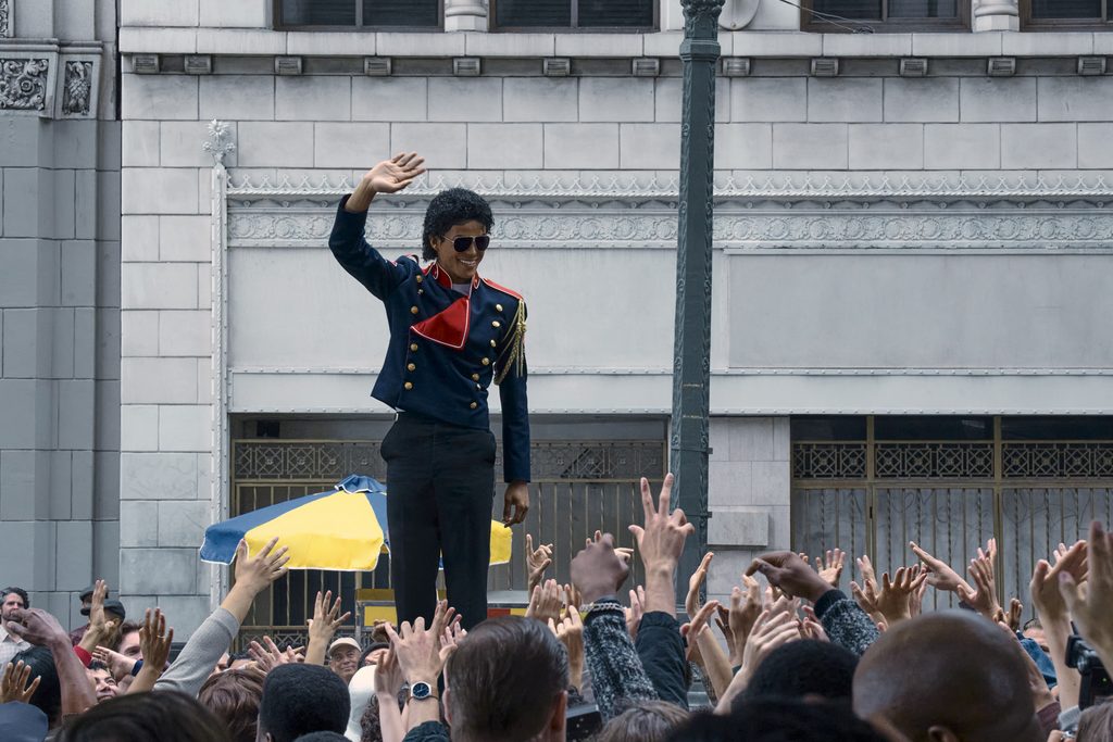 Jaafar Jackson als Michael Jackson im Biopic „Michael“