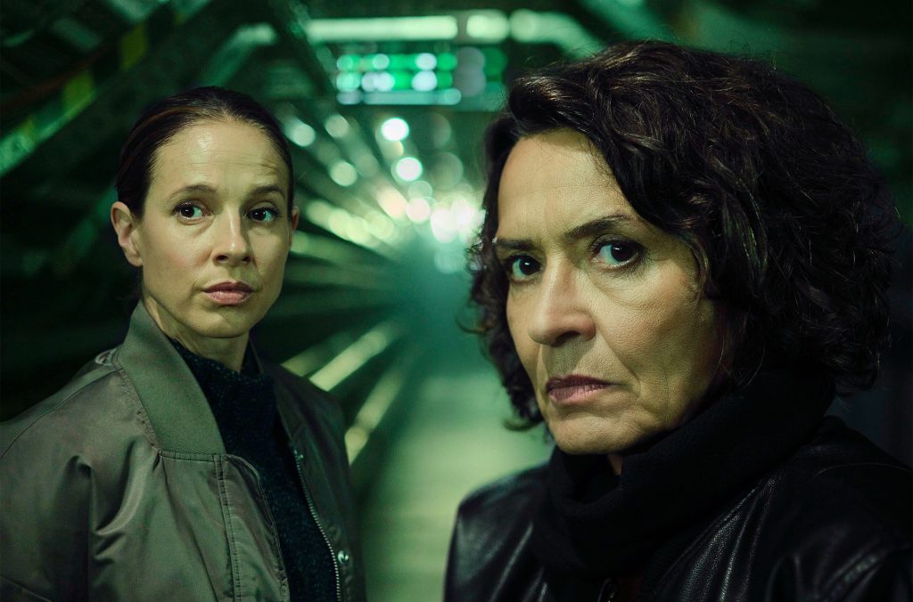 Die Nacht spitzt sich zu: Lena Odenthal muss im neuen Ludwigshafener »Tatort« auch im Polizeipräsidium eingreifen.