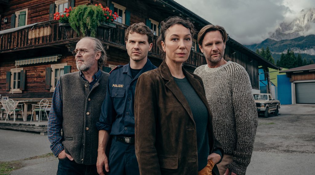Tiroler Blut, Der erste Schuss, Ursula Strauss, Noah L. Perktold, ARD, Österreich-Krimi, Innsbruck
